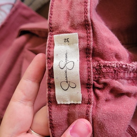 Rose Pink Denim Jeans - Picture 3 of 4